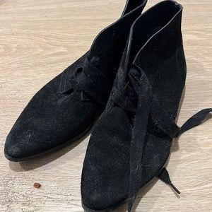 Alexander Wang suede booties